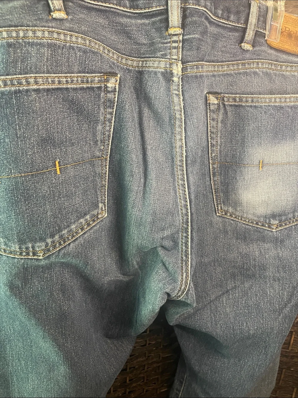 Polo by Ralph Lauren Men's Indigo Bootcut Jeans